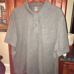 Men’s George Polo, Gray, 2XL